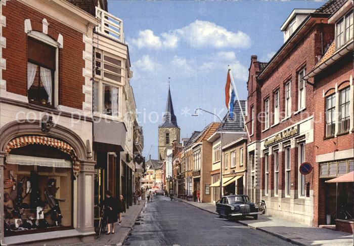 Winterswijk Wooldstraat mit Sankt Jacobstoren