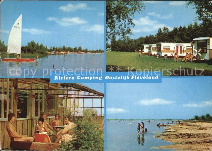 Oostelijk Riviera Camping Platz Terrasse Strand Segelboot