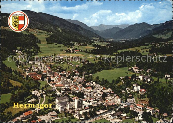 Hermagor Kaernten Fliegeraufnahme