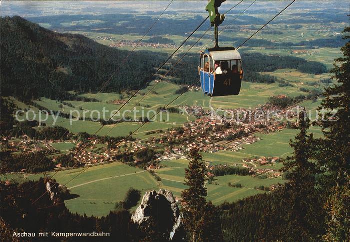 Aschau Chiemgau Kampenwand Seilbahn