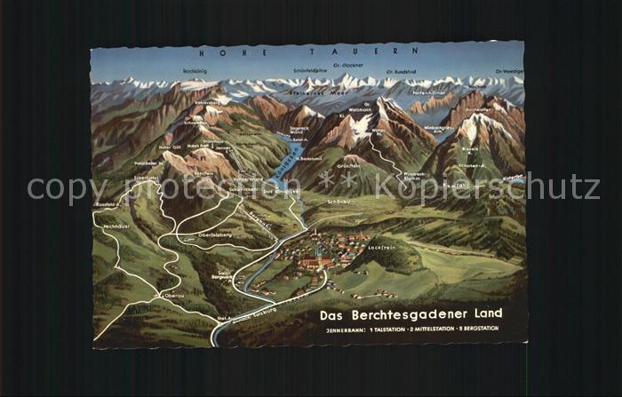 Berchtesgaden Landkarte