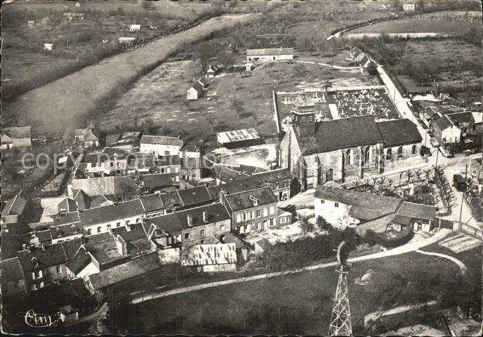 Le Sap Fliegeraufnahme mit Kirche