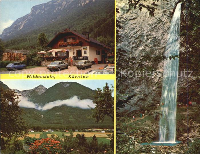 Wildenstein Kaernten Wildensteiner Wasserfall Rasthaus Josef Planteu