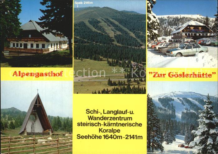 St Gertraud Frantschach Alpengasthof Zur Goeslerhuette
