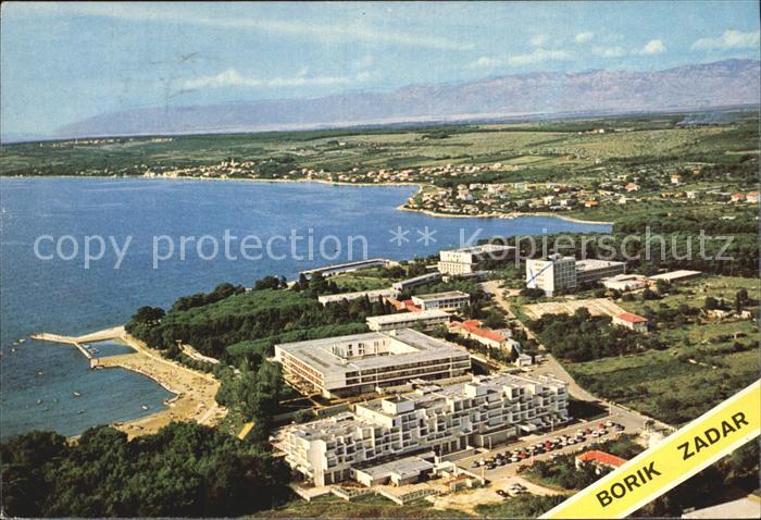 Zadar Zadra Zara Hotel Fliegeraufnahme