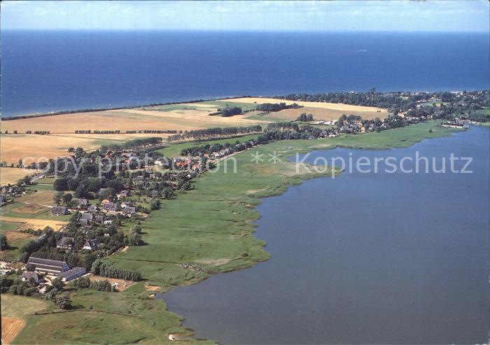 Ahrenshoop Ostseebad Saaler Bodden Fliegeraufnahme
