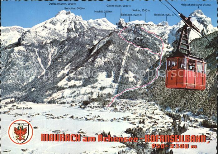 Maurach Achensee Rofanseilbahn