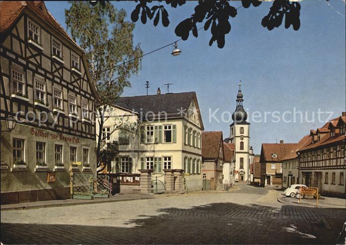 Gersfeld Rhoen Marktplatz