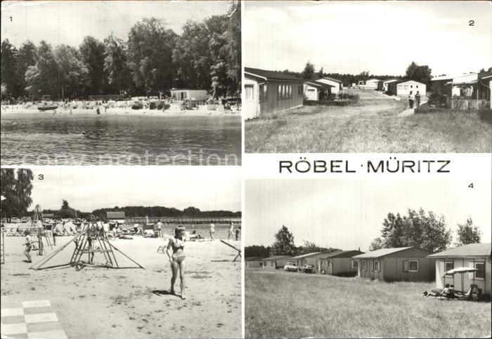 Roebel Mueritz Badestelle FDGB-Urlaubersiedlung
