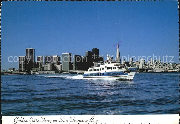 San Francisco California Golden Gate Ferries