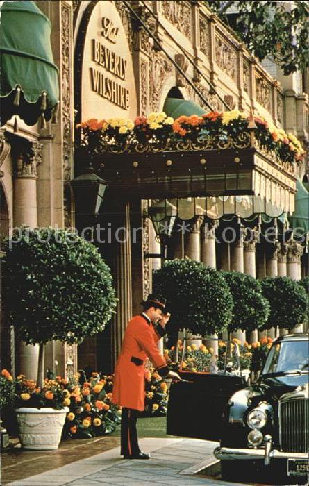 Beverly Hills California Beverly Wilshire Hotel