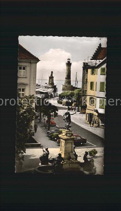 Lindau Bodensee Hafeneinfahrt