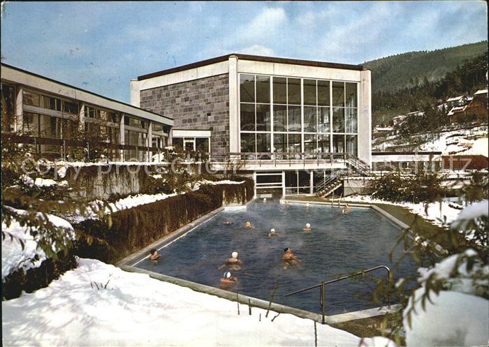 Wildbad Schwarzwald Thermalbad Weihnachtsgruesse