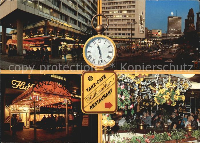 Berlin Huthmacher Tanz Cafe Konditorei Restaurant am Zoo