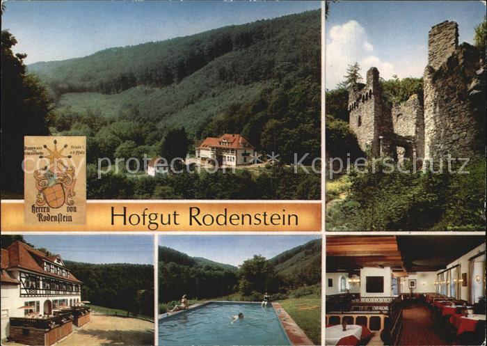 Reichelsheim Odenwald Hofgut Rodenstein