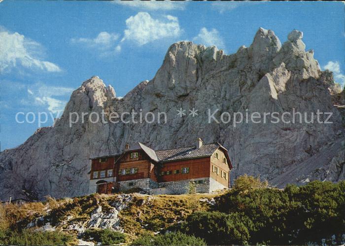 Voisthalerhuette Hochschwabgebiet Edelspitzen Karlmauer