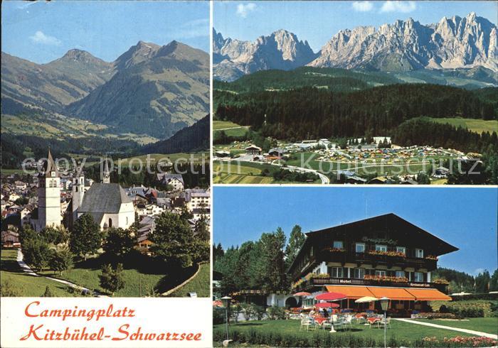 Kitzbuehel Tirol Campingplatz Schwarzsee Wilder Kaiser Hotel Bruggerhof