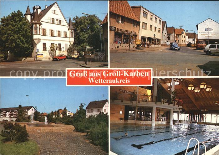 Karben Gross-Karben Ortsansicht Hallenbad