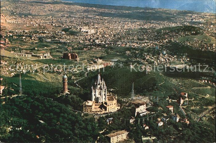 Barcelona Cataluna Luftbild