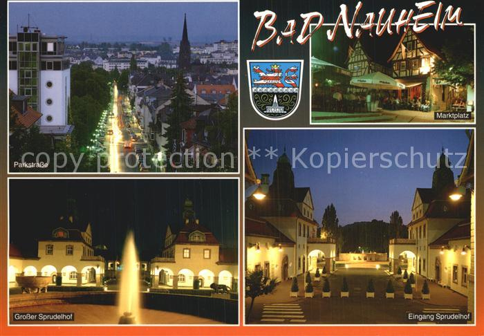 Bad Nauheim Parkstrasse Grosser Sprudelhof Marktplatz