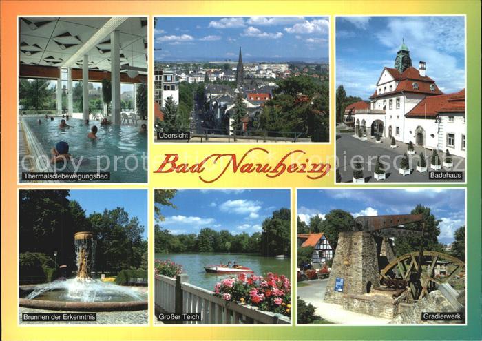 Bad Nauheim Thermalsolebewegungsbad Badehaus Gradierwerk
