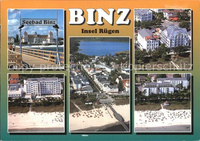 Binz Ruegen Seebad Hotelanlagen Strand