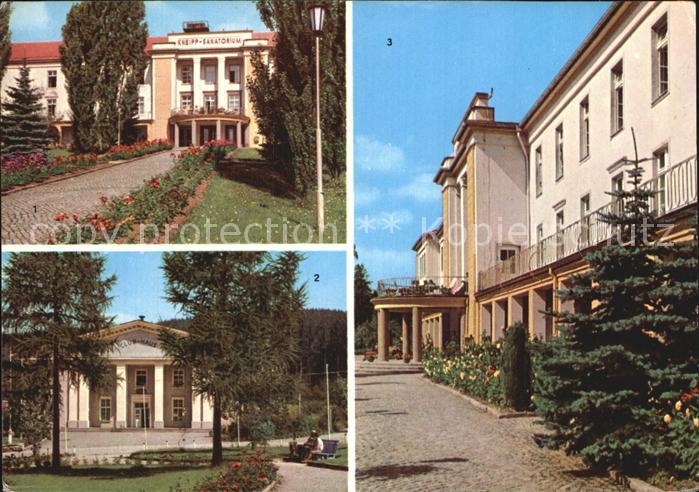 Antonshoehe Breitenbrunn Kneippsanatorium Klubhaus