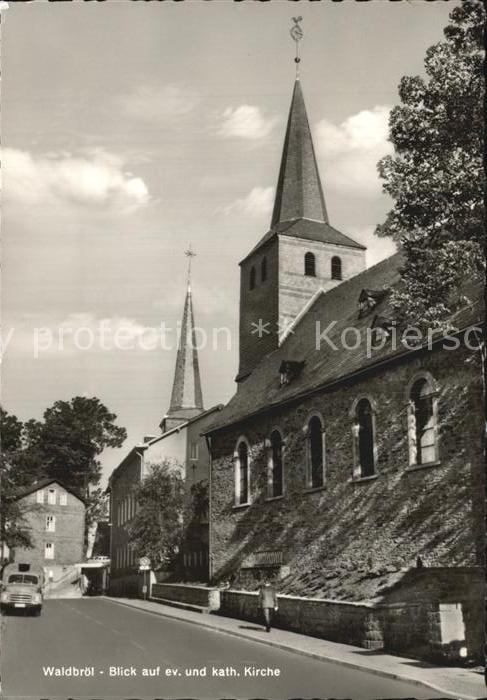 Waldbroel Evangelische und katholische Kirche