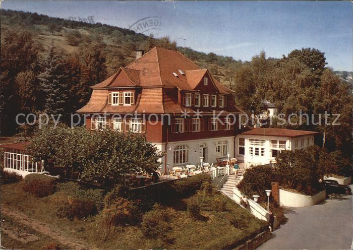 Bad Mergentheim Kurhotel Cafe Restaurant Erlenbachtal