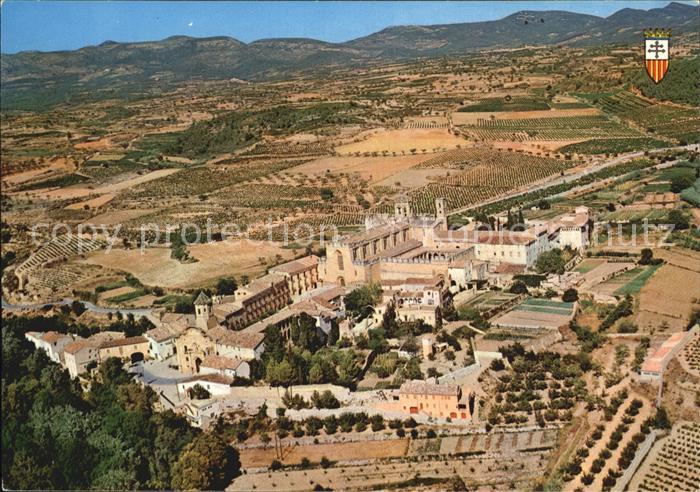 Tarragona Costa Dorada Santes Creus Luftaufnahme