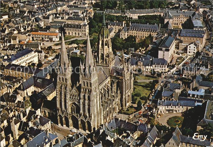 Bayeux Notre Dame Luftaufnahme