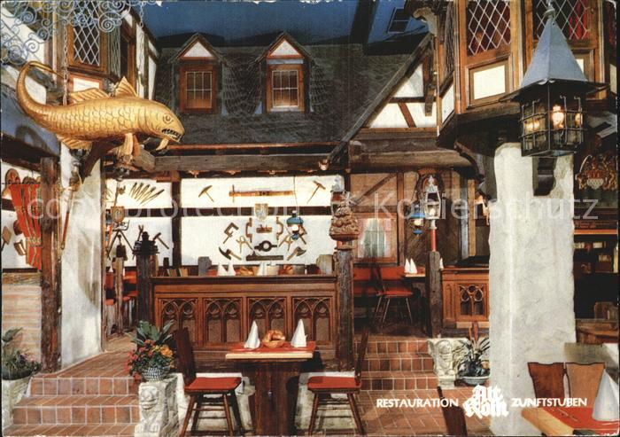 Koeln Rhein Restauration Alt Koeln Zunftstuben