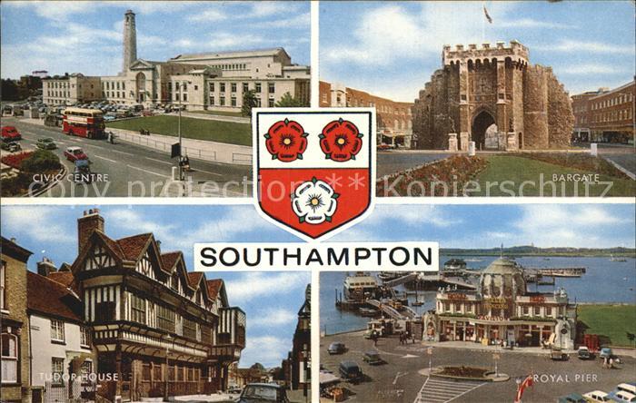 Southampton Civic Centre Bargate Tudor House Royal Pier