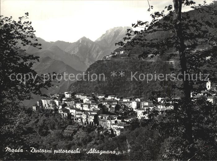 Massa Dintorni pittoreschi Altagnana Gebirge