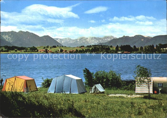 Murnau Staffelsee Camping Riegsee Alpenblick