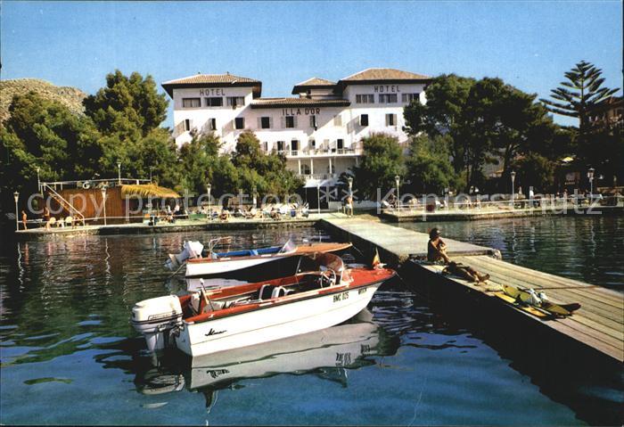 Puerto de Pollensa Hotel Illa d Or Bootssteg