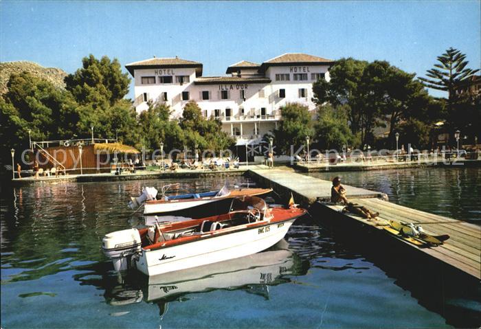 Puerto de Pollensa Hotel Illa d Or Bootssteg