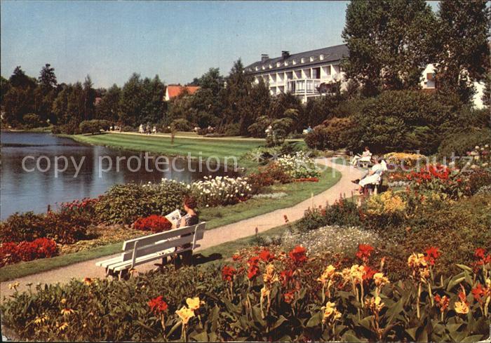 Bad Meinberg Kurparksee Rolandsanatorium
