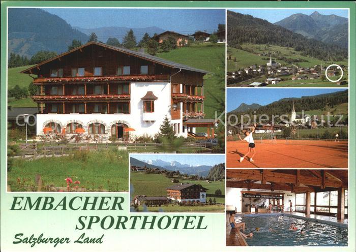 Lend Embacher Sporthotel Tennis Hallenbad