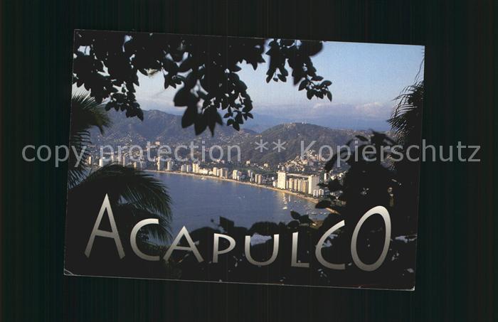 Acapulco La Bahia Panorama Bucht Blueline Collection