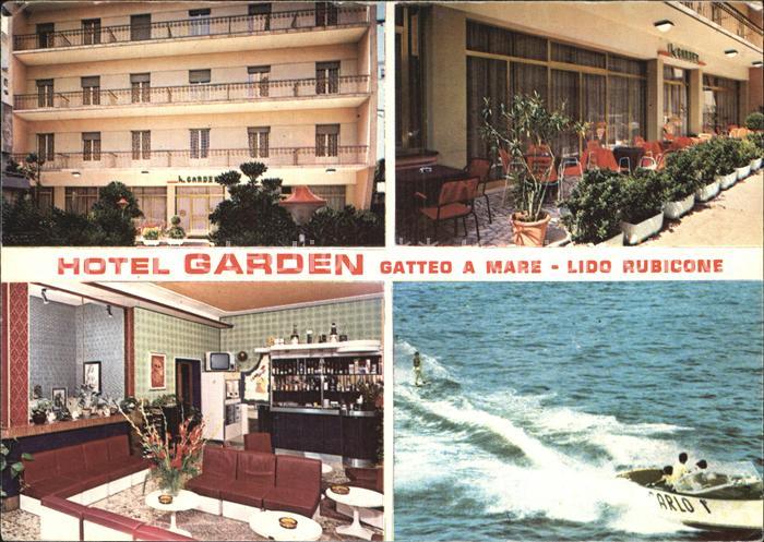 Gatteo Mare Hotel Garden Restaurant Wasserski Lido Rubicone