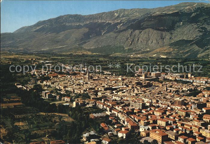 Sulmona Panorama dall' aereo