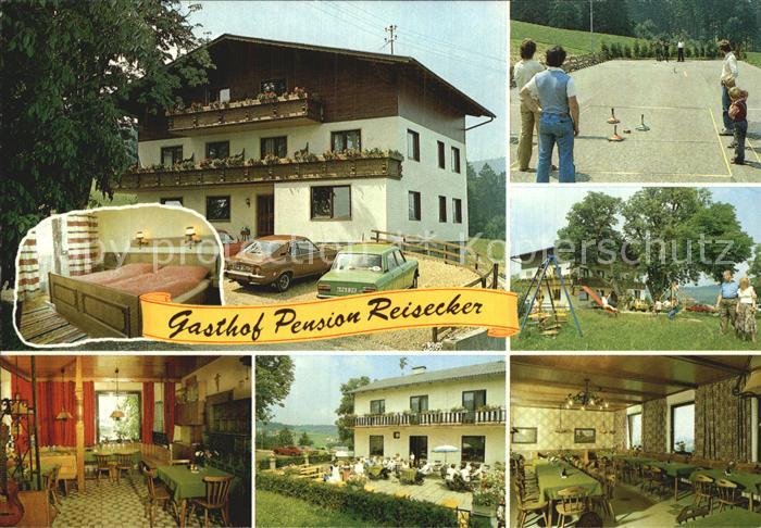 Lohnsburg Kobernausserwald Gasthof Pension Reisecker Restaurant Terrasse Kinders