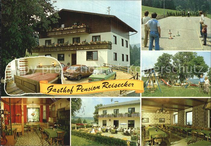 Lohnsburg Kobernausserwald Gasthof Pension Reisecker Restaurant Kinderspielplatz
