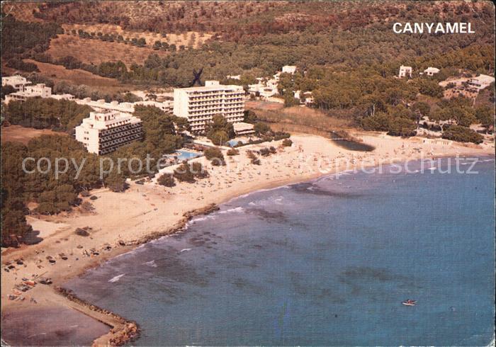 Canyamel Strand Hotels Fliegeraufnahme