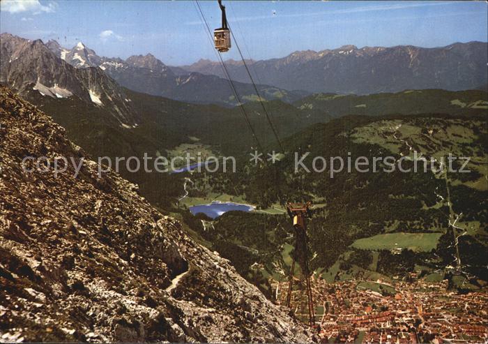 Mittenwald Bayern Karwendelbahn Lautersee Ferchensee Alpenpanorama