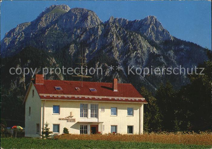 Fuessen Allgaeu Kneipp Kurhaus Dr Fischer Sanatorium Alpen