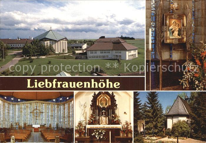 Ergenzingen Kroenungskirche Liebfrauenhoehe Altar Kapelle