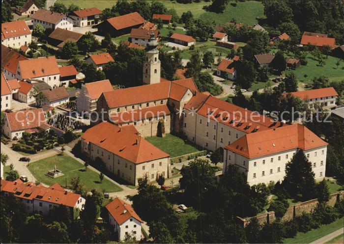 Windberg Niederbayern Praemonstratenser Abtei Fliegeraufnahme
