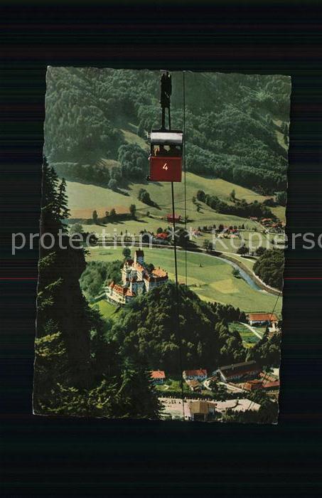 Hohenaschau Chiemgau Kampenwandbahn Bergbahn Schloss